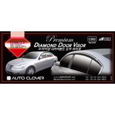 AUTOCLOVER PREMIUM DOOR VISOR HYUNDAI GENESIS 2008-13