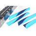 autoclover pvc molding pillar set hyundai elantra 2010-15