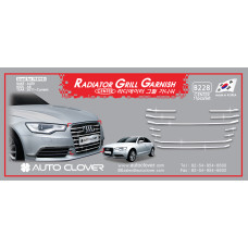 AUTOCLOVER RADIATOR GRILL GARNISH AUDI A6 2011-15