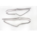 autoclover rear lamp garnish hyundai santa fe 2012-15