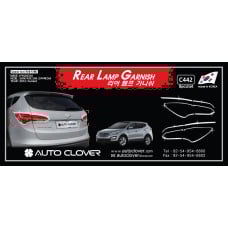 AUTOCLOVER REAR LAMP GARNISH HYUNDAI SANTA FE 2012-15