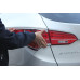 autoclover rear lamp garnish hyundai santa fe 2012-15