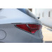 autoclover rear lamp garnish hyundai santa fe 2012-15
