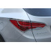 autoclover rear lamp garnish hyundai santa fe 2012-15