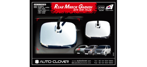 autoclover rear mirror garnish hyundai starex 2007-15