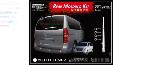 autoclover rear molding kit hyundai grand starex 2007-15