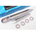 autoclover rear molding kit kia sorento r 2012-13