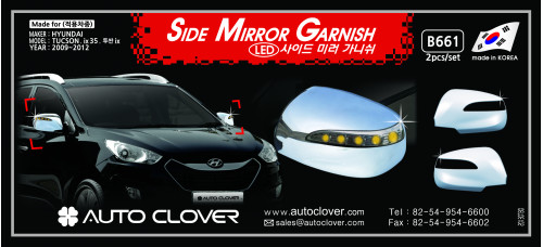 autoclover side mirror garnish hyundai ix35 2009-15