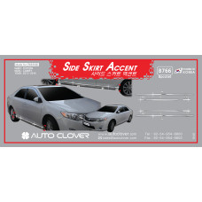AUTOCLOVER SIDE SKIRT ACCENT TOYOTA CAMRY 2012-14