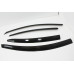 autoclover smoked door visor hyundai accent 2011-15