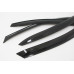 autoclover smoked door visor hyundai accent 2011-15