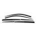 autoclover smoked door visor hyundai santa fe 2012-15