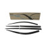 autoclover smoked door visor hyundai santa fe 2012-15