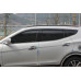 autoclover smoked door visor hyundai santa fe 2012-15