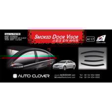 autoclover smoked door visor hyundai sonata 2009-15