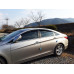 autoclover smoked door visor hyundai sonata 2009-15