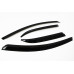autoclover smoked door visor kia picanto 2011-15
