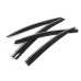 autoclover smoked door visor set – honda civic 2012