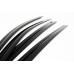 autoclover smoked door visor set toyota rav4 2013-15