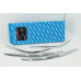 chrome bumper molding set for kia k3 cerato 2012-15