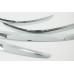 chrome bumper molding set for kia k3 cerato 2012-15