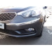 chrome bumper molding set for kia k3 cerato 2012-15