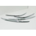 chrome bumper molding set for kia k3 cerato 2012-15
