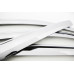 chrome door visor set for chevrolet captiva 2011-15