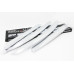 chrome door visor set for chevrolet captiva 2011-15