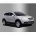 chrome door visor set for chevrolet captiva 2011-15