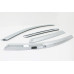 chrome door visor set for chevrolet captiva 2011-15