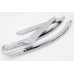 chrome door visor set for chevrolet captiva 2011-15