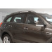 chrome door visor set for chevrolet captiva 2011-15