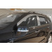 chrome door visor set for chevrolet captiva 2011-15