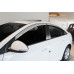 chrome door visor set for chevrolet cruze 2011-15