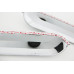 chrome door visor set for grand starex iload 2009-15