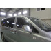 chrome door visor set for grand starex iload 2009-15