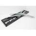 chrome door visor set for grand starex iload 2009-15