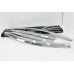 chrome door visor set for hyundai accent 2011-15