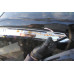 chrome door visor set for hyundai accent 2011-15