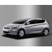 chrome door visor set for hyundai accent 2011-15