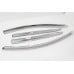 chrome door visor set for hyundai accent 2011-15