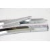 chrome door visor set for hyundai accent 2011-15