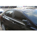 chrome door visor set for hyundai accent 2011-15
