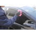 chrome door visor set for hyundai accent 2011-15