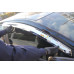 chrome door visor set for hyundai accent 2011-15