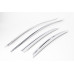 chrome door visor set for hyundai grandeur hg 2011-15