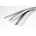 chrome door visor set for hyundai grandeur hg 2011-15