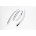 chrome door visor set for hyundai grandeur hg 2011-15