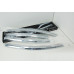chrome door visor set for hyundai sonata 2009-15